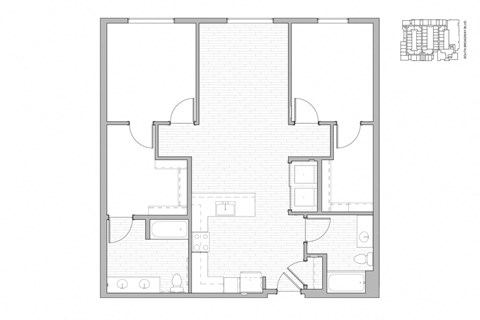 B6 floor plan at Neon Local